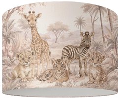 Designed4Kids - Kinderhanglampen - jungle lamp - hanglamp kinderkamer-lamp babykamer-kinderhanglamp-babylamp- safari - jungle