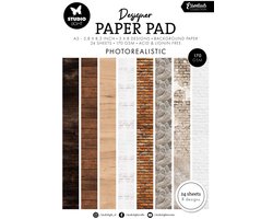 Designer paper pad Photorealistic - Essentials nr. 331