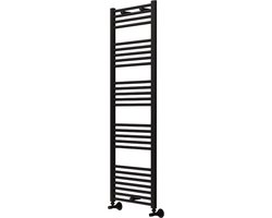 Designradiator zwart haiti 500x1500mm