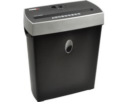 DESQ® 20009 Papierversnipperaar - 8 vel - 4 x 38 mm - P4 - 11 liter - Mat zwarte afwerking - Ook creditcards - Snipper model - AVG-Proof