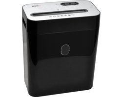 Desq® Papierversnipperaar 20052 - 10 vel - 4 x 29 mm- P-4 - 18 liter - Ook creditcards - Snipper Model - High Shred Speed - Voor Klein Kantoor