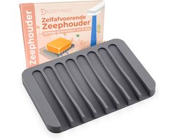 Destined® Zeepbakje - Badkamer Accessoires - Zeephouder - Grijs