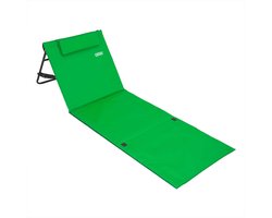 DETEX Opvouwbare Strandmat - Rugleuning Kussen Draagriem - Groen