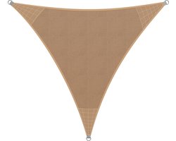 Detex Schaduwdoek Driehoek - 4x4x4m Robuust Weerbestendig – Zand