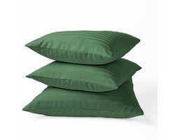 Detexpol Kussenhoes Puur Groen Katoen Satijn 40x40 cm