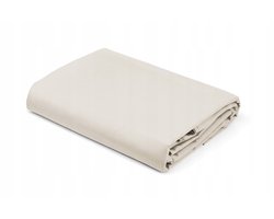 Detexpol Pure Ecru Satin Katoenen Hoeslaken 180x200 cm