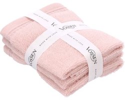 Detox Time Wäscheset van Vossen – Luxe Handdoekenset in Pearl Skin voor Verfijnde Zacht- en Comfort