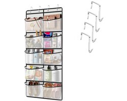 Deur Organizer - Kast Organizer - 126 x 54cm - Hangrek Opbergen - Wandorganizer - Deurhaken - Opbergtassen - Hangende Opberger - Baby Organizer - Opberg - Ruimtebesparende - Voor schoenen, snacks, speelgoed, verzorgingsproducten en huishoudrommel
