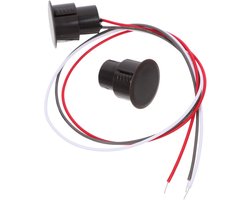 Deuralarm Set - Magnetische Sensor - Woning Beveiligen - Energiezuinig Ontwerp - 2.3 cm - Zwart