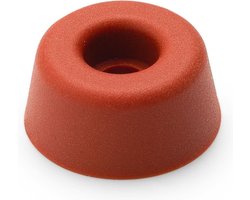 Deurbuffer klein Rood ø20x10mm