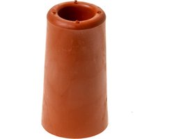 Deurbuffer rood     75mm