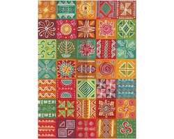 Deurgordijn Mandala Print - Noren Gordijn - Ruimte Verdelen - Katoen Linnen Mix - 70x120cm - Stijl C