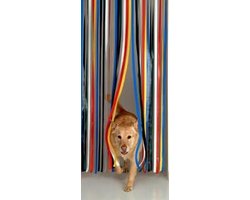 Deurgordijn met Lamellen - Vliegenhor en Insectenwering voor Deur