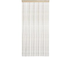 Deurgordijn - Veranda gordijnen - Vliegengordijn plastic - Klamboe - Eenvoudige Installatie - Horgordijn - Geschikt voor deuropeningen en interieurdecoratie - 100 *200 cm - Champagne