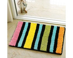 Deurmat - Badkamermat Entree - Vloeren Schoon Houden - Antislip Achterkant - 2 x 3 cm - G