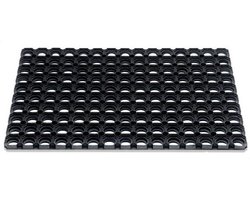 Deurmat domino rubber ring - 40x60 cm