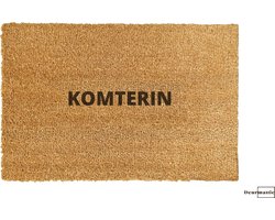 Deurmat Komterin - Deurmat met tekst - Deurmattig grappig