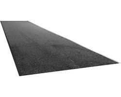 Deurmat loper Nassau - antraciet - 90 x 200 cm