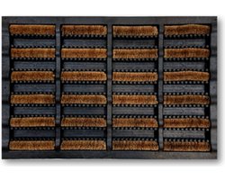 Deurmat met kokos borstels - 40x60 cm