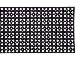 Deurmat - rubber - 50 x 80 cm - buitenmat - schoonloopmat