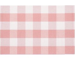 Deurmat - Vloerkleed Entree - Voorkomt Vuil - Machinewasbaar - 60 x 90 cm - Rood