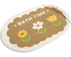 Deurmat - vloermat - deurmat binnen - deurmatten - deurmatten voor binnen - deurmatten voor binnen - deurmatten binnen - droogloopmatten - droogloopmatten binnen - 40*60cm - bruin