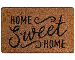 Deurmat - Vloermat - deurmat kokos - antislip - binnen en buiten - Met tekst - 40 x 60 cm
