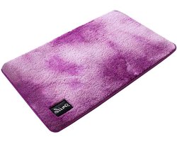Deurmat - Vloermat Tapijt - Entree Schoonhouden - Waterabsorberend Antislip - 60x90cm - Grijs