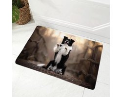 Deurmat - Vloermat Tapijt - Huis Schoon Houden - Antislip Achterkant - 50x80 cm - Dier Decor