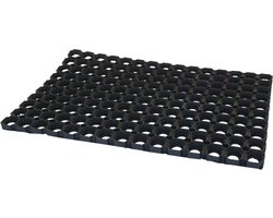 Deurmat/Buitenmat - 50 x 80 cm - Rubber - Groot formaat - schoonloop matten voor buiten en binnen - voor schoenen/laarzen
