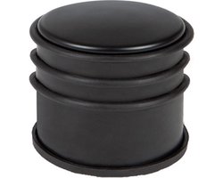 Deurstop zwart 7,7 cm hoog