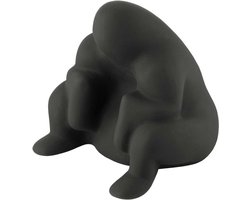 Deurstop zwart