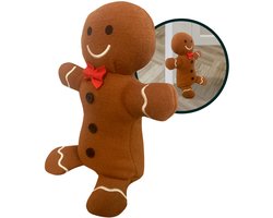 Deurstopper - 1 KG - Voorkomt dichtslaande deuren - Decoratief model voor binnen - Bruin - Speculaaspop