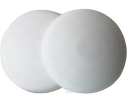 Deurstopper - 2 Stuks - Wit - Deurbescherming