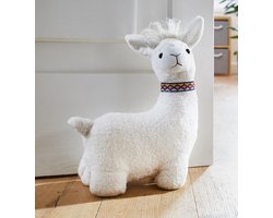 Deurstopper Alpaca wit 30 cm