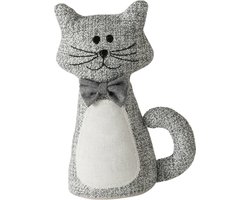 Deurstopper Kitty met grijze strik