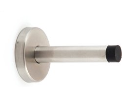 Deurstopper - RVS Ø 53x95x15mm