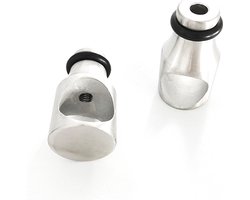 Deurstopper - RVS - Schuifdeurbeslag