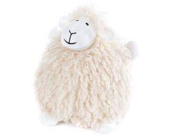 Deurstopper schaap offwhite stof - schattige dieren decoratie.