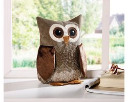 Deurstopper Uil 25 cm