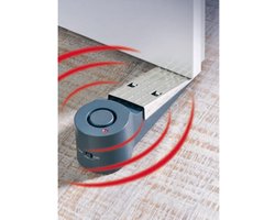 Deurstopper X66 met Alarm - 3,9x4,8x13,8 Cm - Kunststof
