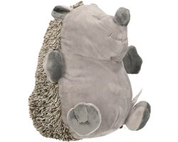 Deurstoppers grijze egel van pluche 20 cm - Deurstopper/deurwig