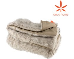 DevoHome Dekbed van Hennepbont 150x220 cm - Hennep bont en Coton - tweepersoon - Bedwieg -Biologisch & ecologisch - Hypoallergeen