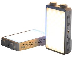 Deze draagbare LED-fotolamp van 40 W heeft een 4000 mAh-batterij, een kleurtemperatuur van 3000-7000 K en weegt 215 gram. Hij is geschikt voor het filmen van video's voor YouTube, TikTok, vlogs en andere soortgelijke doeleinden.