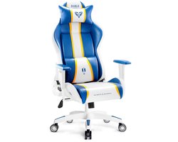 DIABLO CHAIRS - Gaming stoel Draaistoel - ideaal voor gamen - Aqua Blue