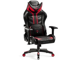 DIABLO CHAIRS - Gaming stoel X-Ray 2.0 - Bureaustoel verstelbaar - King size - Zwart / Rood