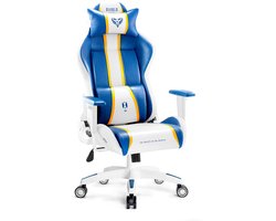 DIABLO CHAIRS - Kleine Gaming Stoel Voor Spelers X-ONE 2.0 - Ergonomisch ontwerp voor lange speelsessies - Aquablauw