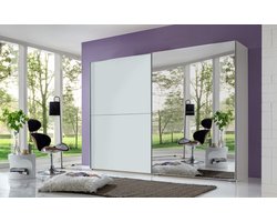 DiamantMeubelen Zweefdeurkast Orion - Grijs - 200 cm