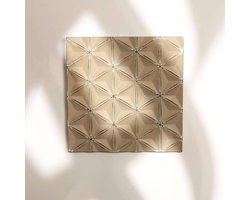 Diamond Geometric 3D Wall Panel - Modern Decorative Accent - Easy Mount Home Decor Art