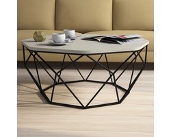 Diamond Salontafel | 100% MELAMINE | Crème - Emob - Salontafel - Beige - Melamine